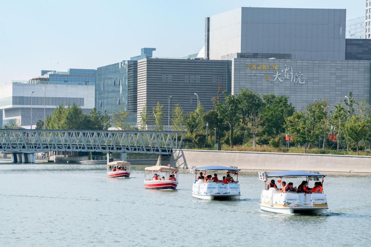 Langham Place, Ningbo Culture Plaza Exterior foto