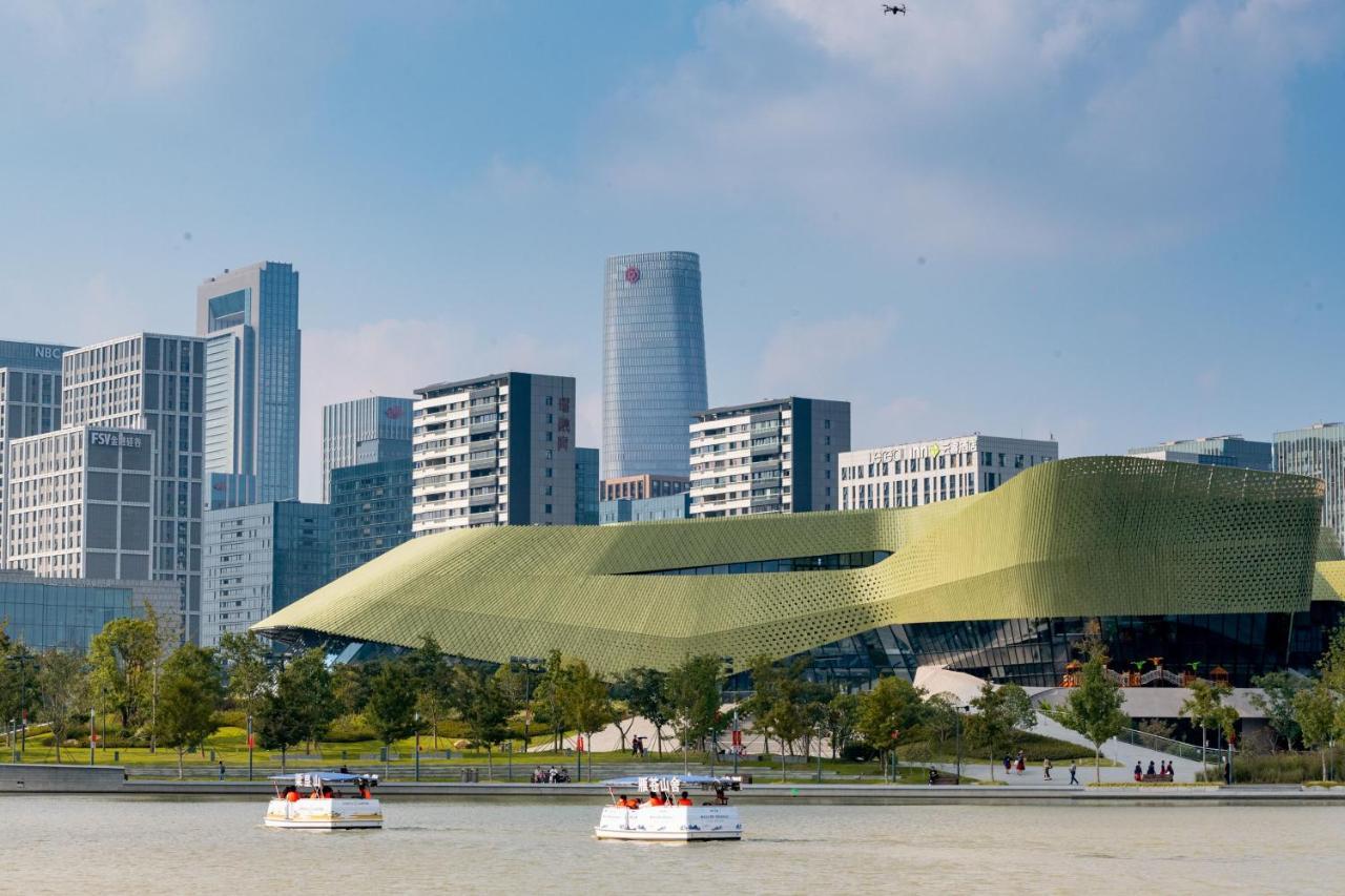 Langham Place, Ningbo Culture Plaza Exterior foto